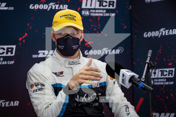 10/10/2021 - Ehrlacher Yann (fra), Cyan Racing Lynk & Co, Lync & Co 03 TCR, portrait press conference during the 2021 FIA WTCR Race of Czech Republic, 5th round of the 2021 FIA World Touring Car Cup, on the Autodrom Most, from October 8 to 10, 2021 in Most, Czech Republic - 2021 FIA WTCR RACE OF CZECH REPUBLIC, 5TH ROUND OF THE 2021 FIA WORLD TOURING CAR CUP - TURISMO E GRAN TURISMO - MOTORI