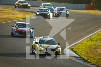10/10/2021 - The Honda Civic Safety Car during the 2021 FIA WTCR Race of Czech Republic, 5th round of the 2021 FIA World Touring Car Cup, on the Autodrom Most, from October 8 to 10, 2021 in Most, Czech Republic - 2021 FIA WTCR RACE OF CZECH REPUBLIC, 5TH ROUND OF THE 2021 FIA WORLD TOURING CAR CUP - TURISMO E GRAN TURISMO - MOTORI