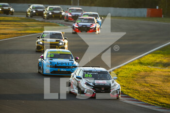 10/10/2021 - 86 Guerrieri Esteban (arg), ALL-INKL.COM Munnich Motorsport, Honda Civic Type R TCR (FK8), action during the 2021 FIA WTCR Race of Czech Republic, 5th round of the 2021 FIA World Touring Car Cup, on the Autodrom Most, from October 8 to 10, 2021 in Most, Czech Republic - 2021 FIA WTCR RACE OF CZECH REPUBLIC, 5TH ROUND OF THE 2021 FIA WORLD TOURING CAR CUP - TURISMO E GRAN TURISMO - MOTORI