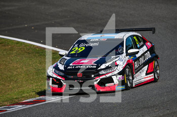 16/10/2021 - 29 Girolami Nestor (arg), ALL-INKL.COM Munnich Motorsport, Honda Civic Type R TCR (FK8), action during the 2021 FIA WTCR Race of France, 6th round of the 2021 FIA World Touring Car Cup, on the Circuit Pau-Arnos, from October 16 to 17, 2021 in Arnos, France - 2021 FIA WTCR RACE OF FRANCE, 6TH ROUND OF THE 2021 FIA WORLD TOURING CAR CUP - TURISMO E GRAN TURISMO - MOTORI