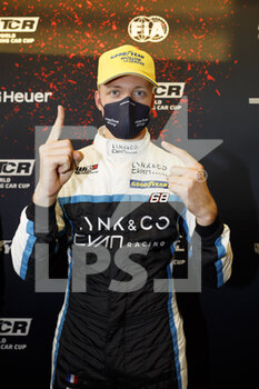 2021-11-05 - Ehrlacher Yann (fra), Cyan Racing Lynk & Co, Lync & Co 03 TCR, portrait, pole position, during the 2021 FIA WTCR Race of Italy, 7th round of the 2021 FIA World Touring Car Cup, on the Adria International Raceway, from November 6 to 7, 2021 in Adria, Italy - 2021 FIA WTCR RACE OF ITALY, 7TH ROUND OF THE 2021 FIA WORLD TOURING CAR CUP - GRAND TOURISM - MOTORS