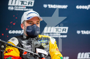 2021-11-05 - Vervisch Frederic (bel), Comtoyou Team Audi Sport, Audi RS 3 LMS TCR (2021), portrait post qualification press conference during the 2021 FIA WTCR Race of Italy, 7th round of the 2021 FIA World Touring Car Cup, on the Adria International Raceway, from November 6 to 7, 2021 in Adria, Italy - 2021 FIA WTCR RACE OF ITALY, 7TH ROUND OF THE 2021 FIA WORLD TOURING CAR CUP - GRAND TOURISM - MOTORS