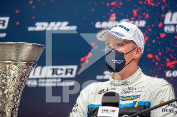 2021-11-05 - Bjork Thed (swe), Cyan Performance Lynk & Co, Lync & Co 03 TCR, portrait post qualification press conference during the 2021 FIA WTCR Race of Italy, 7th round of the 2021 FIA World Touring Car Cup, on the Adria International Raceway, from November 6 to 7, 2021 in Adria, Italy - 2021 FIA WTCR RACE OF ITALY, 7TH ROUND OF THE 2021 FIA WORLD TOURING CAR CUP - GRAND TOURISM - MOTORS