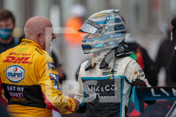 07/11/2021 - Urrutia Santiago (uru), Cyan Performance Lynk & Co, Lync & Co 03 TCR and Coronel Tom (ndl), Comtoyou DHL Team Audi Sport, Audi RS 3 LMS TCR (2021), portrait during the 2021 FIA WTCR Race of Italy, 7th round of the 2021 FIA World Touring Car Cup, on the Adria International Raceway, from November 6 to 7, 2021 in Adria, Italy - 2021 FIA WTCR RACE OF ITALY, 7TH ROUND OF THE 2021 FIA WORLD TOURING CAR CUP - TURISMO E GRAN TURISMO - MOTORI