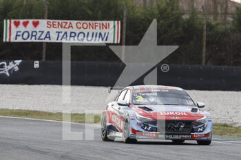 2021-11-07 - 03 Tarquini Gabriele (ita), BRC Hyundai N Lukoil Squadra Corse, Hyundai Elantra N TCR, action during the 2021 FIA WTCR Race of Italy, 7th round of the 2021 FIA World Touring Car Cup, on the Adria International Raceway, from November 6 to 7, 2021 in Adria, Italy - 2021 FIA WTCR RACE OF ITALY, 7TH ROUND OF THE 2021 FIA WORLD TOURING CAR CUP - GRAND TOURISM - MOTORS