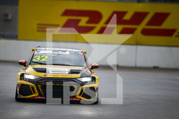 2021-11-27 - 32 Coronel Tom (ndl), Comtoyou DHL Team Audi Sport, Audi RS 3 LMS TCR (2021), action during the 2021 FIA WTCR Race of Russia, 8th round of the 2021 FIA World Touring Car Cup, on the Sochi Autodrom, from November 27 to 28, 2021 in Sochi, Russia- Photo Xavi Bonilla / DPPI - 2021 FIA WTCR RACE OF RUSSIA, 8TH ROUND OF THE 2021 FIA WORLD TOURING CAR CUP - GRAND TOURISM - MOTORS