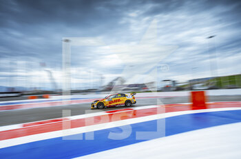 2021-11-27 - 32 Coronel Tom (ndl), Comtoyou DHL Team Audi Sport, Audi RS 3 LMS TCR (2021), action during the 2021 FIA WTCR Race of Russia, 8th round of the 2021 FIA World Touring Car Cup, on the Sochi Autodrom, from November 27 to 28, 2021 in Sochi, Russia- Photo Evgeniy Safronov / DPPI - 2021 FIA WTCR RACE OF RUSSIA, 8TH ROUND OF THE 2021 FIA WORLD TOURING CAR CUP - GRAND TOURISM - MOTORS