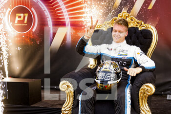 2021-11-28 - Title celebration for Ehrlacher Yann (fra), Cyan Racing Lynk & Co, Lync & Co 03 TCR, portrait during the 2021 FIA WTCR Race of Russia, 8th round of the 2021 FIA World Touring Car Cup, on the Sochi Autodrom, from November 27 to 28, 2021 in Sochi, Russia- Photo Xavi Bonilla / DPPI - 2021 FIA WTCR RACE OF RUSSIA, 8TH ROUND OF THE 2021 FIA WORLD TOURING CAR CUP - GRAND TOURISM - MOTORS