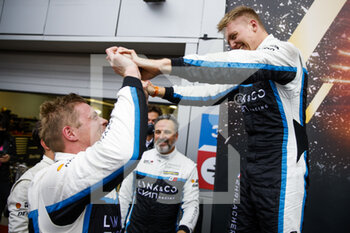 2021-11-28 - Title celebration for Ehrlacher Yann (fra), Cyan Racing Lynk & Co, Lync & Co 03 TCR, portrait during the 2021 FIA WTCR Race of Russia, 8th round of the 2021 FIA World Touring Car Cup, on the Sochi Autodrom, from November 27 to 28, 2021 in Sochi, Russia- Photo Xavi Bonilla / DPPI - 2021 FIA WTCR RACE OF RUSSIA, 8TH ROUND OF THE 2021 FIA WORLD TOURING CAR CUP - GRAND TOURISM - MOTORS