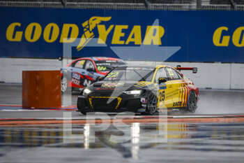 2021-11-28 - 22 Vervisch Frederic (bel), Comtoyou Team Audi Sport, Audi RS 3 LMS TCR (2021), action during the 2021 FIA WTCR Race of Russia, 8th round of the 2021 FIA World Touring Car Cup, on the Sochi Autodrom, from November 27 to 28, 2021 in Sochi, Russia- Photo Xavi Bonilla / DPPI - 2021 FIA WTCR RACE OF RUSSIA, 8TH ROUND OF THE 2021 FIA WORLD TOURING CAR CUP - GRAND TOURISM - MOTORS
