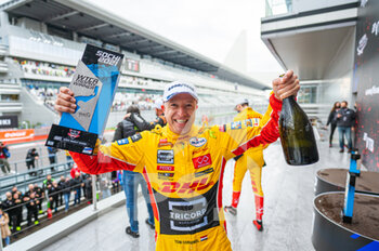 28/11/2021 - Coronel Tom (ndl), Comtoyou DHL Team Audi Sport, Audi RS 3 LMS TCR (2021), portrait podium during the 2021 FIA WTCR Race of Russia, 8th round of the 2021 FIA World Touring Car Cup, on the Sochi Autodrom, from November 27 to 28, 2021 in Sochi, Russia- Photo Evgeniy Safronov / DPPI - 2021 FIA WTCR RACE OF RUSSIA, 8TH ROUND OF THE 2021 FIA WORLD TOURING CAR CUP - TURISMO E GRAN TURISMO - MOTORI