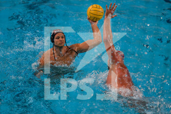 2021-09-24 - ZIVKOVIC Duje (Montpellier) and MOLINA RIOS Guillermo (Savona) - CARIGE R.N. SAVONA (ITA) VS MONTPELLIER WATERPOLO (FRA) - LEN CUP - CHAMPIONS LEAGUE - WATERPOLO