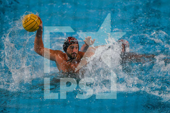 2021-09-24 - MUSTUR Iliya (Montpellier) and MOLINA RIOS Guillermo (Savona) - CARIGE R.N. SAVONA (ITA) VS MONTPELLIER WATERPOLO (FRA) - LEN CUP - CHAMPIONS LEAGUE - WATERPOLO