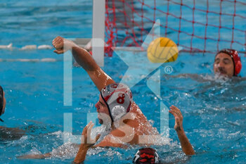 2021-09-24 - Lorenzo Bruni (Savona)
, celebrates after scoring a goal - CARIGE R.N. SAVONA (ITA) VS MONTPELLIER WATERPOLO (FRA) - LEN CUP - CHAMPIONS LEAGUE - WATERPOLO