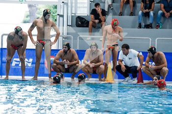 2021-09-18 - Posillipo panchina  - ANZIO WATERPOLIS VS CN POSILLIPO - ITALIAN CUP - WATERPOLO