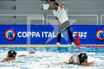 2021-09-18 - Coach Brancaccio (Posillipo) - ANZIO WATERPOLIS VS CN POSILLIPO - ITALIAN CUP - WATERPOLO