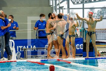 2021-09-18 - Esultanza (Waterpolis Anzio)  - ANZIO WATERPOLIS VS CN POSILLIPO - ITALIAN CUP - WATERPOLO