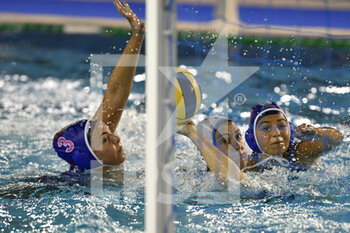 2021-11-18 - in action during the Waterpolo Euro League Women, Group B, Day 1 between Lille UC and Sirens Malta at Polo Natatorio, 18th November, 2021 in Rome, Italy.  - LILLE UC VS SIRENS MALTA - EURO LEAGUE WOMEN - WATERPOLO