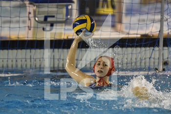 2021-11-18 - Divina NIGRO of Lille UC (FRA)  in action during the Waterpolo Euro League Women, Group B, Day 1 between Lille UC and Sirens Malta at Polo Natatorio, 18th November, 2021 in Rome, Italy.  - LILLE UC VS SIRENS MALTA - EURO LEAGUE WOMEN - WATERPOLO