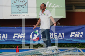 2021-11-06 - Coach Stefano Piccardo (C.C. Ortigia) - CC ORTIGIA VS WP MILANO - SERIE A1 - WATERPOLO