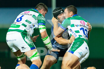 2021-09-10 - Marco Zanon (Benetton Treviso) and Bevan Rodd (Sale Sharks) - FRIENDLY MATCH 2021 - BENETTON TREVISO VS SALE SHARKS - OTHER - RUGBY
