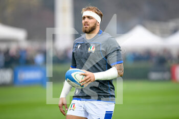 2021-11-13 - Niccolò Cannone (Italy) portrait - TEST MATCH 2021, ITALIA VS ARGENTINA - AUTUMN NATIONS SERIES - RUGBY