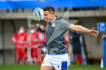 2021-11-13 - Luca Morisi (Italy) portrait - TEST MATCH 2021, ITALIA VS ARGENTINA - AUTUMN NATIONS SERIES - RUGBY