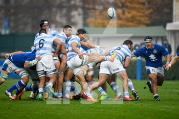 2021-11-13 - Tomas Cubelli (Argentina) carries on the ball - TEST MATCH 2021, ITALIA VS ARGENTINA - AUTUMN NATIONS SERIES - RUGBY
