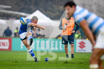 2021-11-13 - Paolo Garbisi (Italy) scoring 3 points on free kick - TEST MATCH 2021, ITALIA VS ARGENTINA - AUTUMN NATIONS SERIES - RUGBY