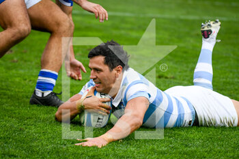 2021-11-13 - Matias Moroni (Argentina) scores a try - TEST MATCH 2021, ITALIA VS ARGENTINA - AUTUMN NATIONS SERIES - RUGBY