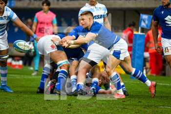 2021-11-13 - Stephen Varney (Italy) in action - TEST MATCH 2021, ITALIA VS ARGENTINA - AUTUMN NATIONS SERIES - RUGBY