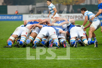 2021-11-13 - Scrum between Italy and Argentina - TEST MATCH 2021, ITALIA VS ARGENTINA - AUTUMN NATIONS SERIES - RUGBY