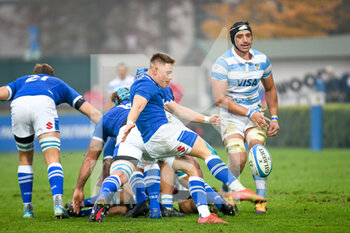 2021-11-13 - Stephen Varney (Italy) using the ball - TEST MATCH 2021, ITALIA VS ARGENTINA - AUTUMN NATIONS SERIES - RUGBY