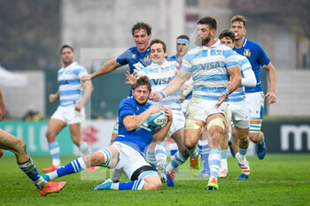 2021-11-13 - Giovanni Pettinelli (Italy) in action - TEST MATCH 2021, ITALIA VS ARGENTINA - AUTUMN NATIONS SERIES - RUGBY