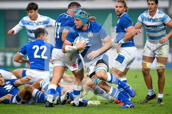 2021-11-13 - Marco Fuser (Italy) in action - TEST MATCH 2021, ITALIA VS ARGENTINA - AUTUMN NATIONS SERIES - RUGBY