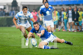 2021-11-13 - Paolo Garbisi (Italy) in action - TEST MATCH 2021, ITALIA VS ARGENTINA - AUTUMN NATIONS SERIES - RUGBY