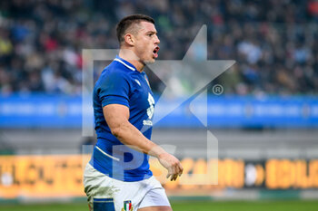 2021-11-13 - Paolo Garbisi (Italy) reacts - TEST MATCH 2021, ITALIA VS ARGENTINA - AUTUMN NATIONS SERIES - RUGBY