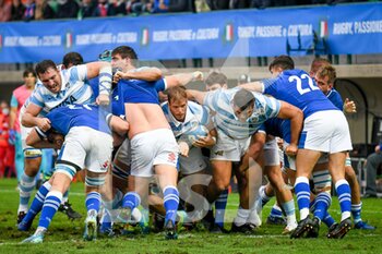 2021-11-13 - Facundo Bosch (Argentina) going out from the maul - TEST MATCH 2021, ITALIA VS ARGENTINA - AUTUMN NATIONS SERIES - RUGBY