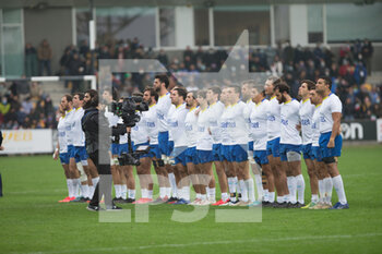 2021-11-20 - Uruguay during national anthems - ITALIA VS URUGUAY - AUTUMN NATIONS SERIES - RUGBY