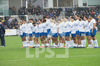 2021-11-20 - Uruguay during national anthems - ITALIA VS URUGUAY - AUTUMN NATIONS SERIES - RUGBY