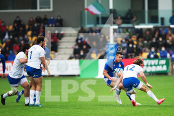 2021-11-20 - Luca MORISI (Italy) carries the ball - ITALIA VS URUGUAY - AUTUMN NATIONS SERIES - RUGBY
