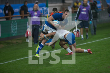 2021-11-20 - Abraham STEYN (Italy) is plated - ITALIA VS URUGUAY - AUTUMN NATIONS SERIES - RUGBY