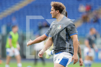 2021-11-06 - Michele Lamaro (Italy) - ITALY VS NEW ZELAND - AUTUMN NATIONS SERIES - RUGBY