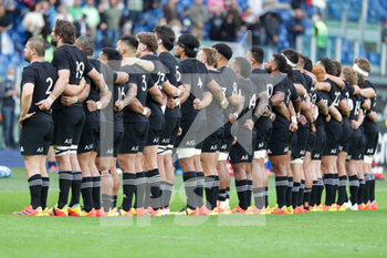2021-11-06 - New Zealand anthem - ITALY VS NEW ZELAND - AUTUMN NATIONS SERIES - RUGBY