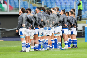 2021-11-06 - Italy anthem - ITALY VS NEW ZELAND - AUTUMN NATIONS SERIES - RUGBY