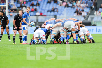 2021-11-06 - scrum Italy - ITALY VS NEW ZELAND - AUTUMN NATIONS SERIES - RUGBY