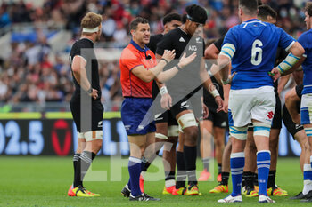 2021-11-06 - referee match - ITALY VS NEW ZELAND - AUTUMN NATIONS SERIES - RUGBY