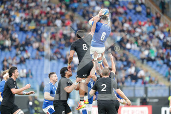 2021-11-06 - touche Italy - ITALY VS NEW ZELAND - AUTUMN NATIONS SERIES - RUGBY