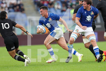 2021-11-06 - Italy attack - ITALY VS NEW ZELAND - AUTUMN NATIONS SERIES - RUGBY