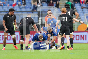 2021-11-06 - ruck Italy - ITALY VS NEW ZELAND - AUTUMN NATIONS SERIES - RUGBY
